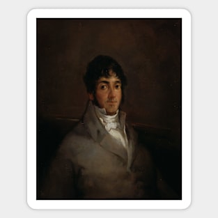 Portrait of Isidoro Maiquez by Francisco Goya Magnet